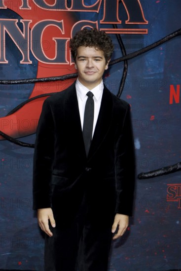 Gaten Matarazzo at the Stranger Things fan event in Hangar 7 at Tempelhof Airport in Berlin on 18