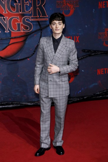 Noah Schnapp at the Stranger Things fan event in Hangar 7 at Tempelhof Airport in Berlin on 18.11