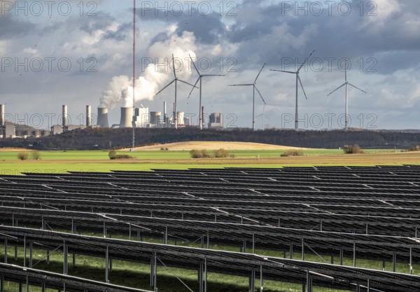 86.5 MW peak open space photovoltaic systems, from RWE, with over 141, 000 solar modules, on a side