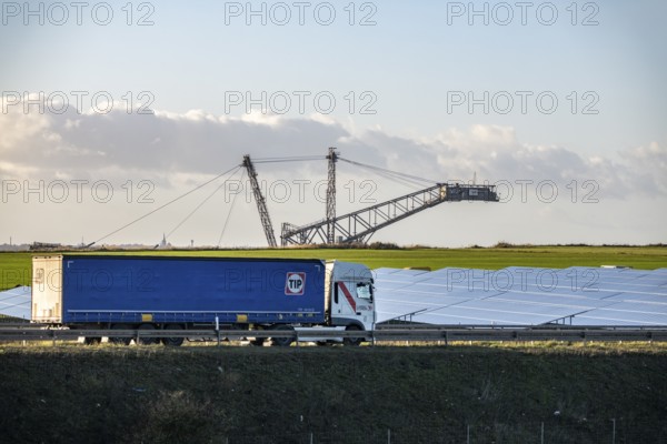 86.5 MW peak open space photovoltaic systems, from RWE, with over 141, 000 solar modules, on a side