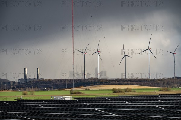 86.5 MW peak open space photovoltaic systems, from RWE, with over 141, 000 solar modules, on a side