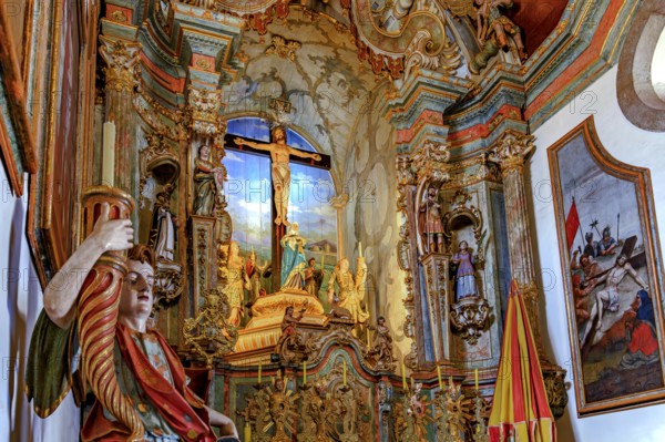 The Bom Jesus de Matosinhos church and altar in Congonhas is one of the main examples of Baroque