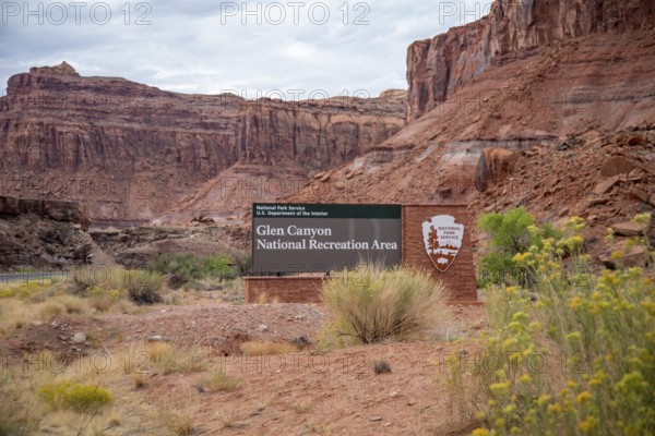 Hite, Michigan - Glen Canyon National Recreation Area. The National Park Service unit encompasses