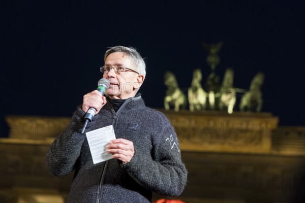 Stefan Rahmstorf (climate researcher at the Potsdam Institute for Climate Impact Research) speaks