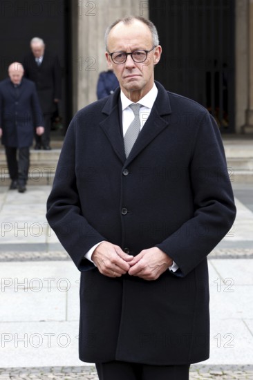 Federal Chancellor Friedrich Merz - Memorial Day Wreath laying for victims of war and tyranny, Neue