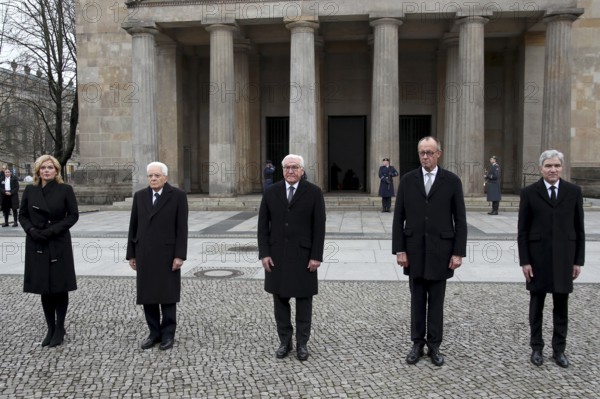 Julia Klöckner, President of the German Bundestag, H.E. Sergio Mattarella President of the Italian