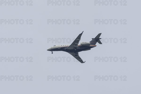 Embraer Legacy 500 executive business jet passenger aircraft of Flexair airlines in flight on