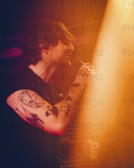 Tom Grennan live on Grennan '25 tour at Bi Nuu in Berlin on 13.11.2025