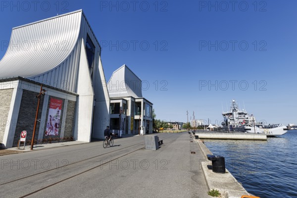 Utzon Center, experimental cultural center for architecture, design, art and communication, modern