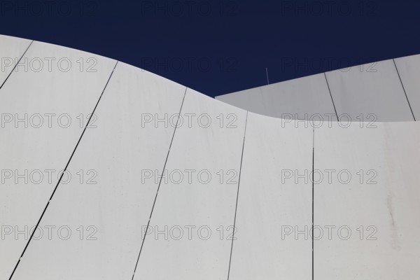 Architectural detail, Ozeaneum, Stralsund Maritime Museum, Museum of Oceanography and Fisheries,