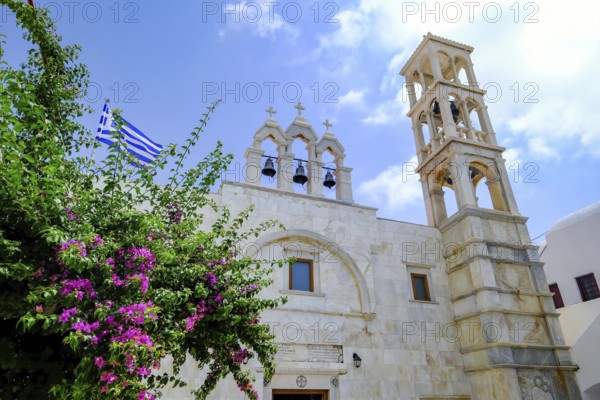 Ano Mera, Mykonos, Cyclades, Greece - The Panagia Tourliana monastery is the center of Ano Mera.