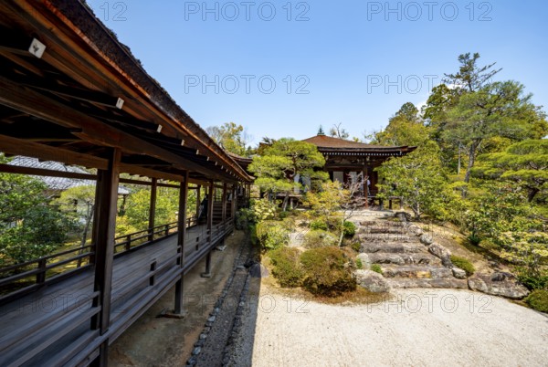 Japanese Garden, North Garden, Kitaniwa or Hokutei Garden, Ninna-ji Goths, Buddhist Temple Complex,