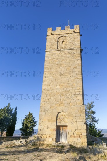 Torre del Homenaje del Castillo tower, Castle of Peña Felizana, Sos del Rey Católico, Zaragoza