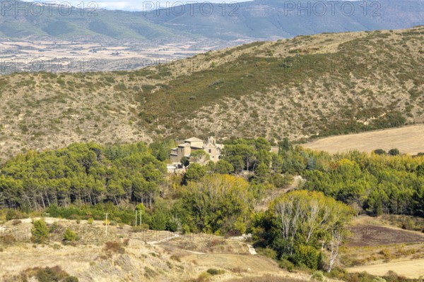 Sanctuary of Nuestra Señora de Valentuñana monastery, Sos del Rey Catolico, Cinco Villas district,