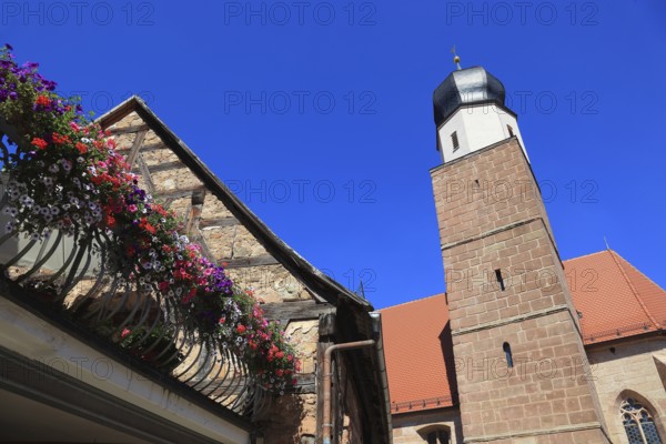 Chapel, Our Lady, Frauenkapelle in the old town, city of Heideck in the district of Roth, Middle