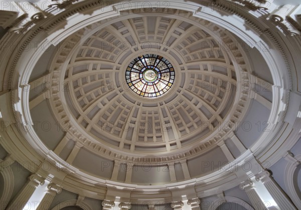 Kaiser-Wilhelms-Bad, bathhouse, interior view of entrance dome, Bad Homburg vor der Höhe, Hesse,