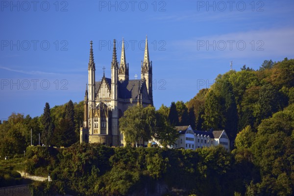 Pilgrimage Church of St. Apollinaris, also Apollinaris Church on Apollinarisberg in Remagen,