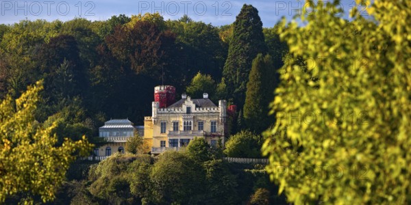 Marienfels Castle, former residence of entertainer Thomas Gottschalk, Remagen,