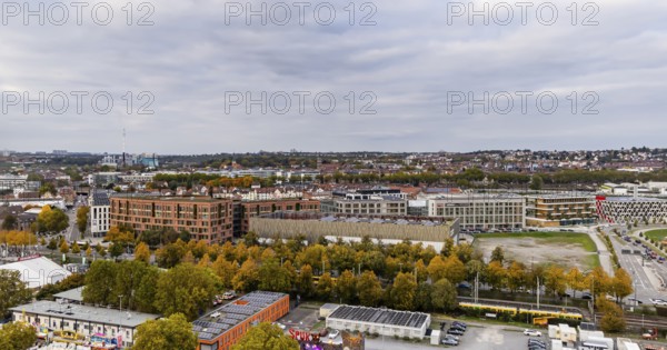 New use of the site of the former freight yard in Bad Cannstatt. Around 850 apartments, commercial