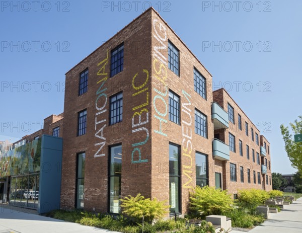 Chicago, Illinois - The National Public Housing Museum. The museum occupies the last standing
