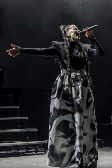 LaFee (real name: Christina Klein) live on Shadow & Light Tour 2025 at Berlin's Tempodrom on 26.10