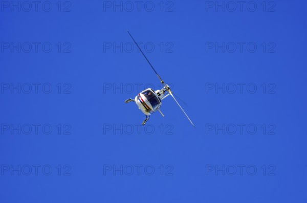 An Aerospatiale AS-350 BA Ecureuil helicopter, registration D-HAAN, from Meravo Air Company during