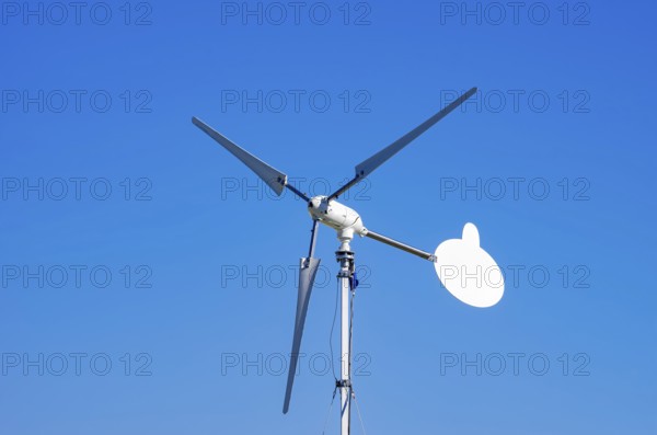 A wind generator, including a small wind turbine or small wind turbine (KWEA) with an unmarked wind