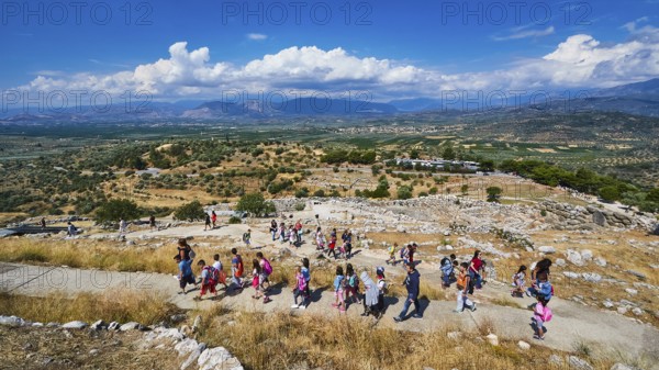 SchülArchaeological Site, UNESCO World Heritage Site, Mycenae, Mycenae, important city in the