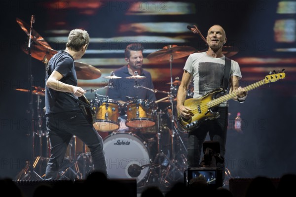 Dominic Miller (guitarist), Chris Maas (drummer), Sting (guitarist, real name: Gordon Matthew