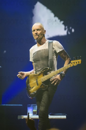 Sting (real name: Gordon Matthew Thomas Sumner, CBE) live on Sting 3.0 tour at Berlin's Uber Arena