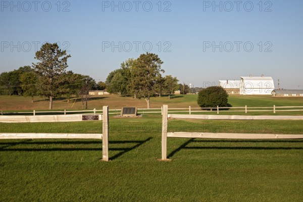 Canton, South Dakota - A marker lists the names of 120 patients at the Canton Asylum for Insane
