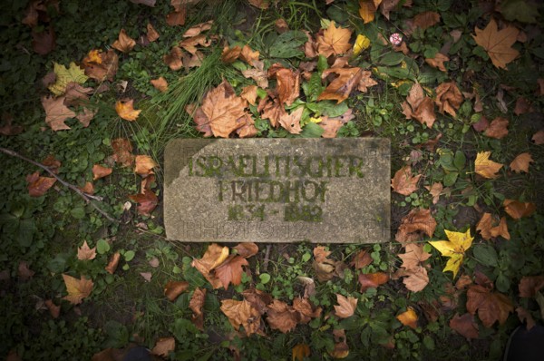 Jewish cemetery, Jewish cemetery, Hoppenlauf cemetery, oldest preserved cemetery in Stuttgart,
