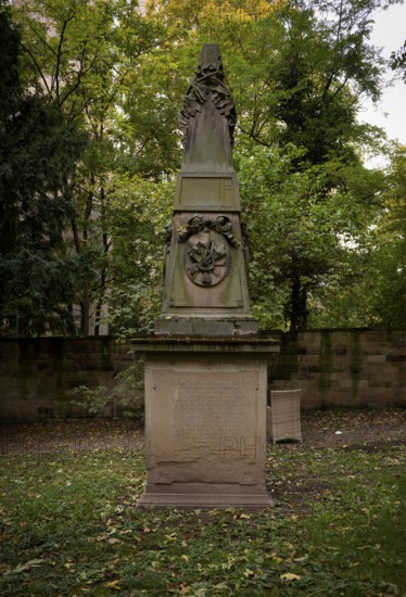 Gravestone, Grave of Gottlieb Christian Eberhard von Etzel, royal Württemberg chief architect and