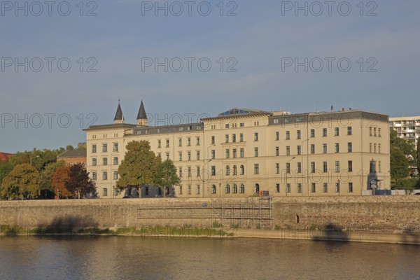 Vitanas Dementia Centre, retirement home, hospital, Elbufer, Elbe, Magdeburg, Saxony-Anhalt,