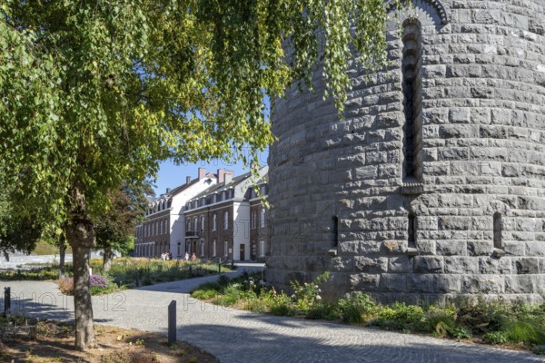 Former Notre-Dame du Sacré Coeur boarding school and chapel at the Our Lady of Beauraing,