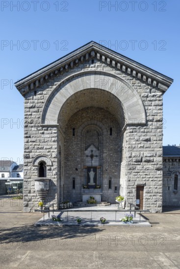 Our Lady of Beauraing, Notre-Dame de Beauraing sanctuary chapel of place of pilgrimage and Marian