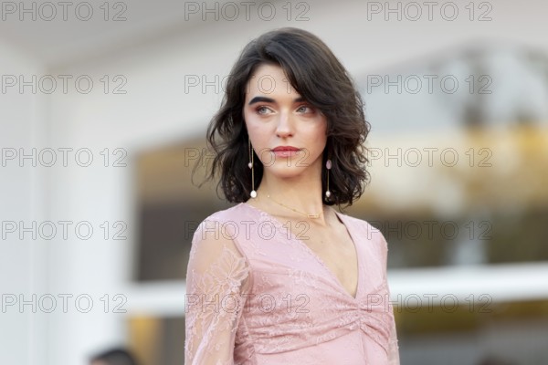 Venice, Italy - 2 September 2025: Guest during the red carpet of - A house of Dynamite - during the