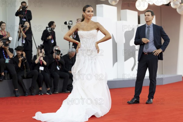 Venice, Italy - 2 September 2025: Tamara Kalinic during the red carpet of - A house of Dynamite -