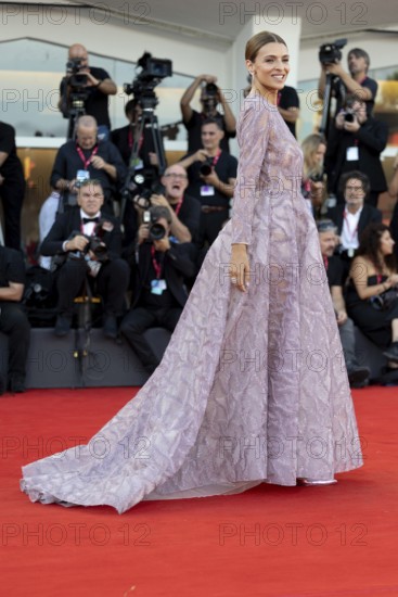 Venice, Italy - 2 September 2025: Cristina Chiabotto during the red carpet of - A house of Dynamite