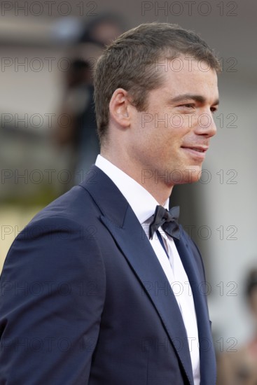 Venice, Italy - 2 September 2025: Gabriel Basso during the red carpet of - A house of Dynamite -