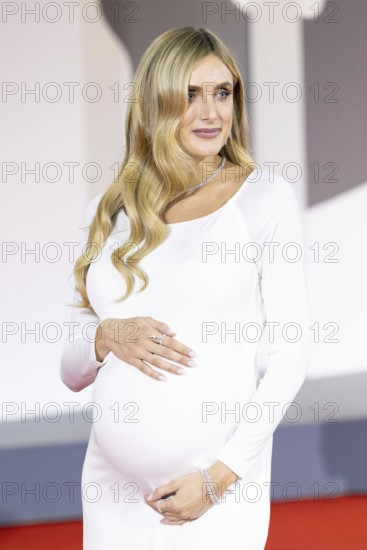 Venice, Italy - 3 September 2025: Veronica Fedolfi during the red carpet of - Cartier Glory To The