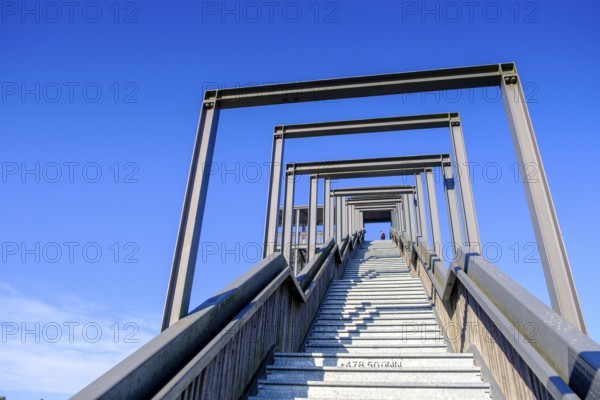 Himmelsleiter viewpoint, Tirschenreuther Teiche, Waldnaabaue, Große Teichpfanne, Vizinalradweg,