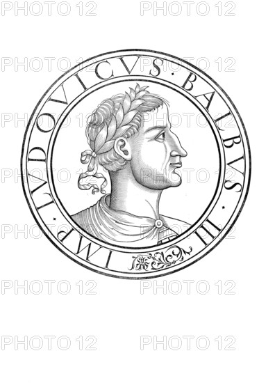 Louis II, called the Stammler, (born 1 November 846, died 10 April 879 in Compiègne), was the