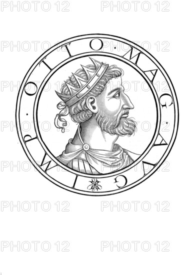 Otto I the Great (born 23 November 912, died 7 May 973 in Memleben) from the Liudolfing dynasty was