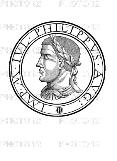 Marcus Iulius Philippus, Philippus Arabs, Philip the Arab, Philip I, (born around 204 in Shahba,