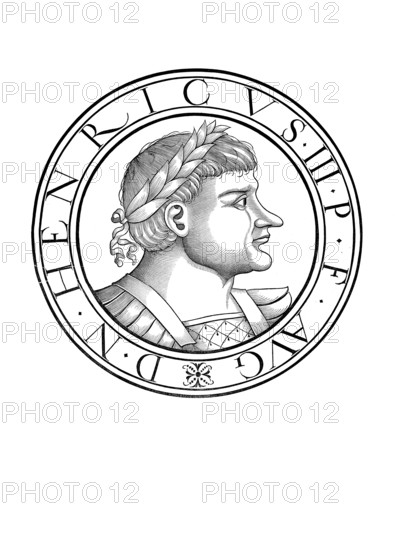 Henry III (born 28 October 1016 or 1017, died 5 October 1056 in Bodfeld, Harz) from the Salian