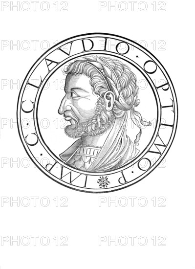 Claudius Gothicus (born around 214, died 270) was Roman emperor from 268 to 270. His full name is