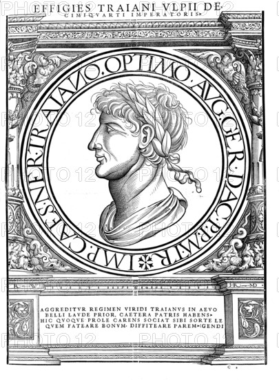 Trajan (born 18 September 53, perhaps Italica, died 8 August 117 in Selinus, Cilicia) was Roman