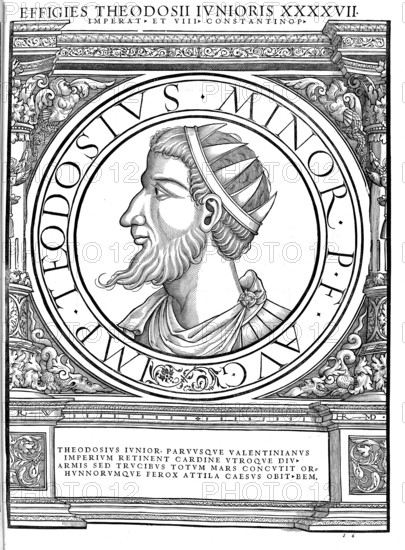 Theodosius II (born 10 April 401 in Constantinople, died 28 July 450 in Constantinople), only son