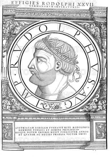 Rudolf I (born 1 May 1218, died 15 July 1291 in Speyer) was, as Rudolf IV, Count of Habsburg from
